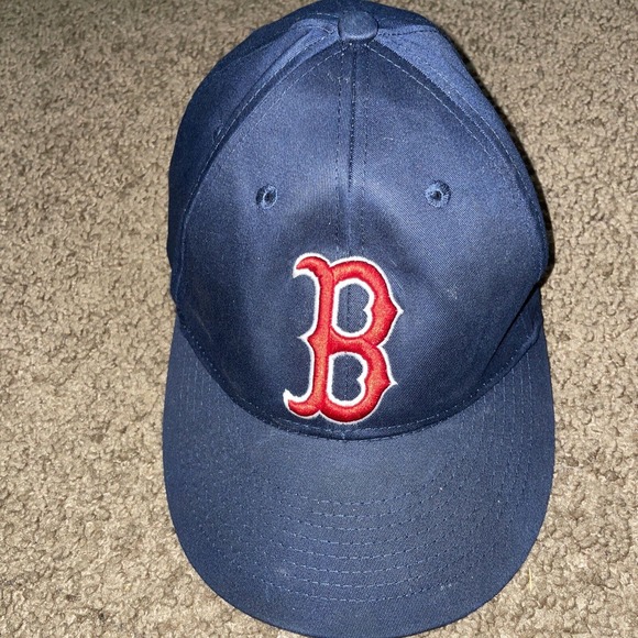 Boston Red Sox Baseball Hat Adjustable‎ Youth Navy Blue Team MLB - Picture 1 of 4
